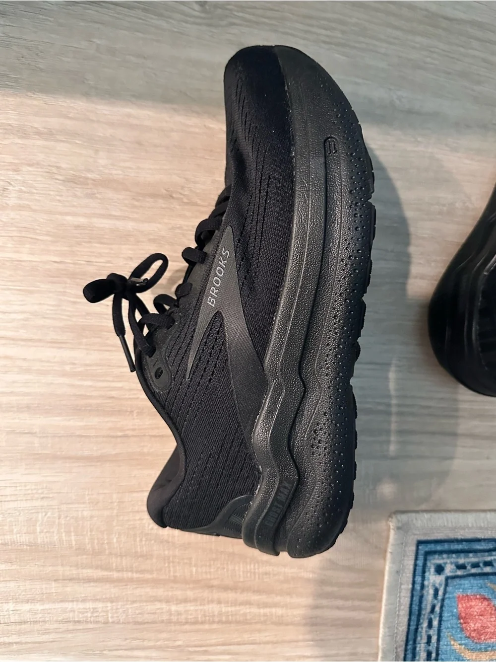 Brooks Woman’s All-Black Running Sneakers - Picture 4 of 7